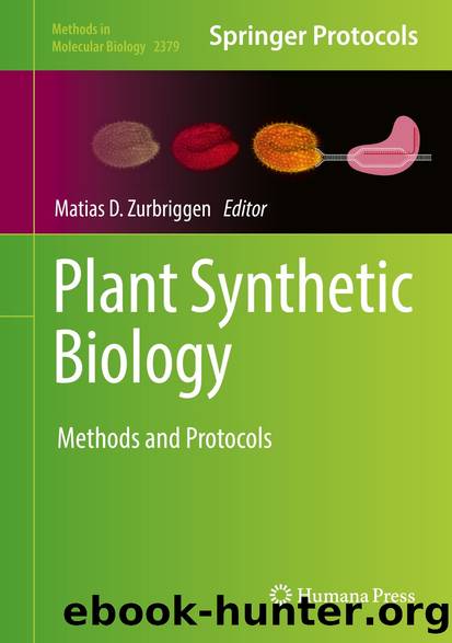 Plant Synthetic Biology by Unknown