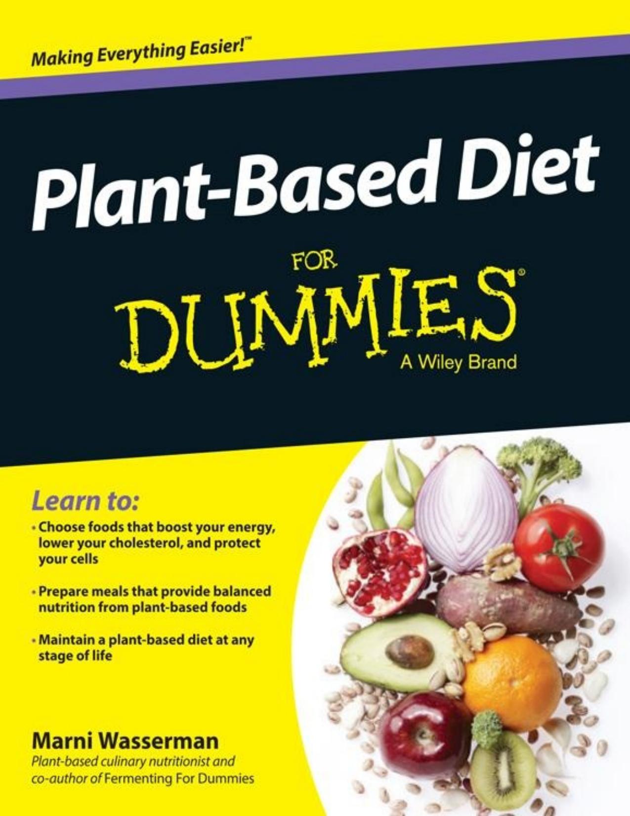 Plant-Based Diet For Dummies by Marni Wasserman