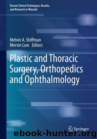 Plastic and Thoracic Surgery, Orthopedics and Ophthalmology by Unknown