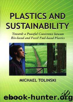 Plastics and Sustainability by Tolinski Michael;