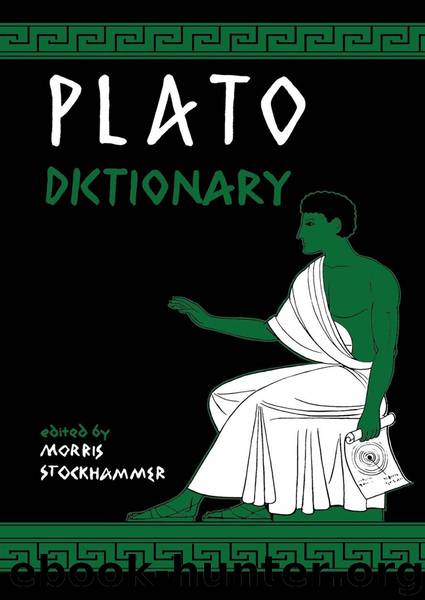 Plato Dictionary by Stockhammer Morris