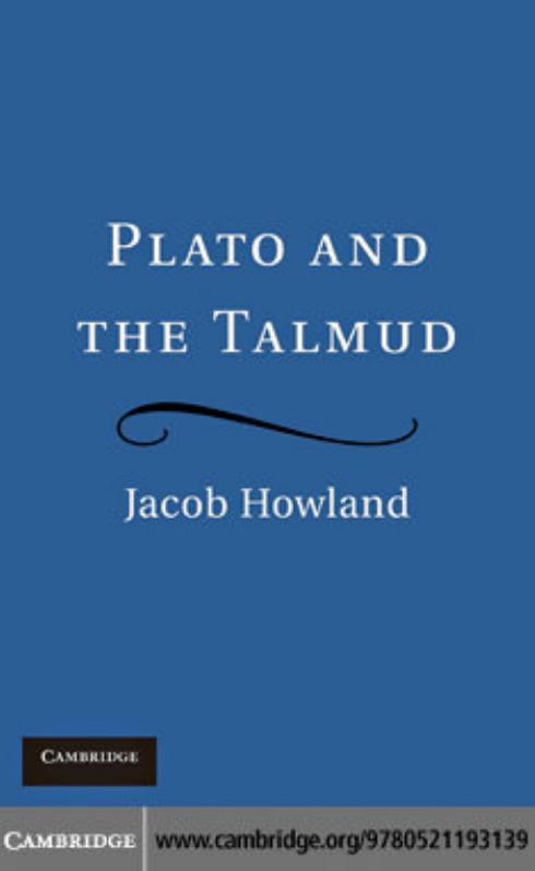 Plato and the Talmud by Howland Jacob