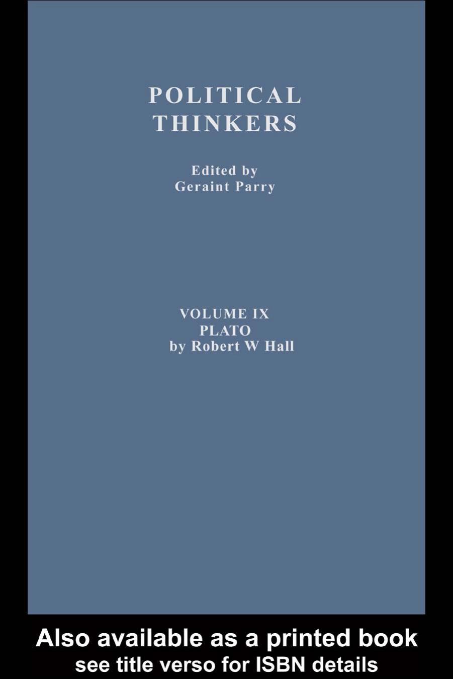 Plato by Robert Hall