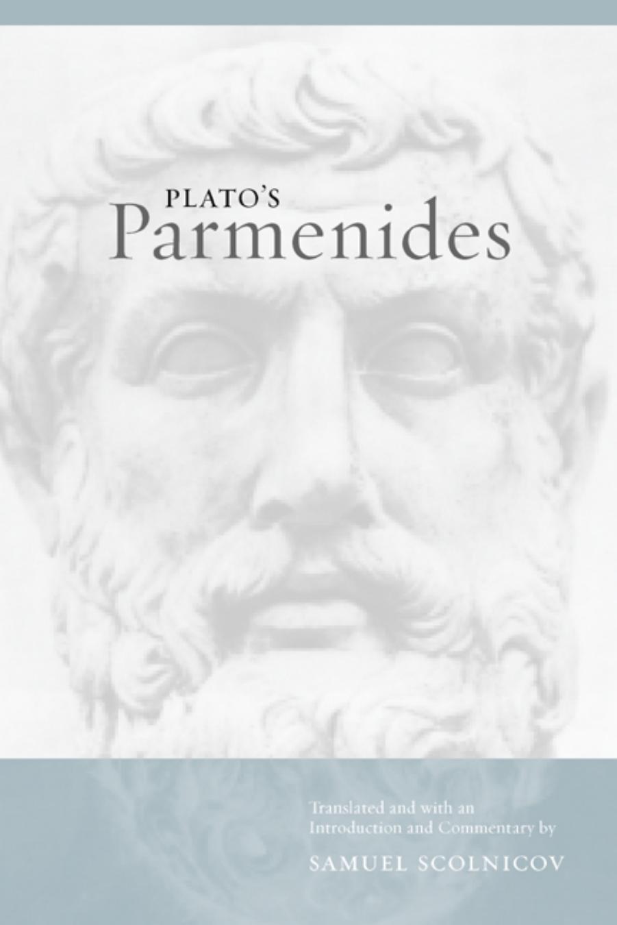 Plato's Parmenides by Samuel Scolnicov