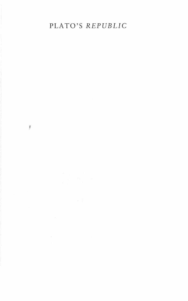 Plato's Republic: A Dialogue in Sixteen Chapters by Unknow