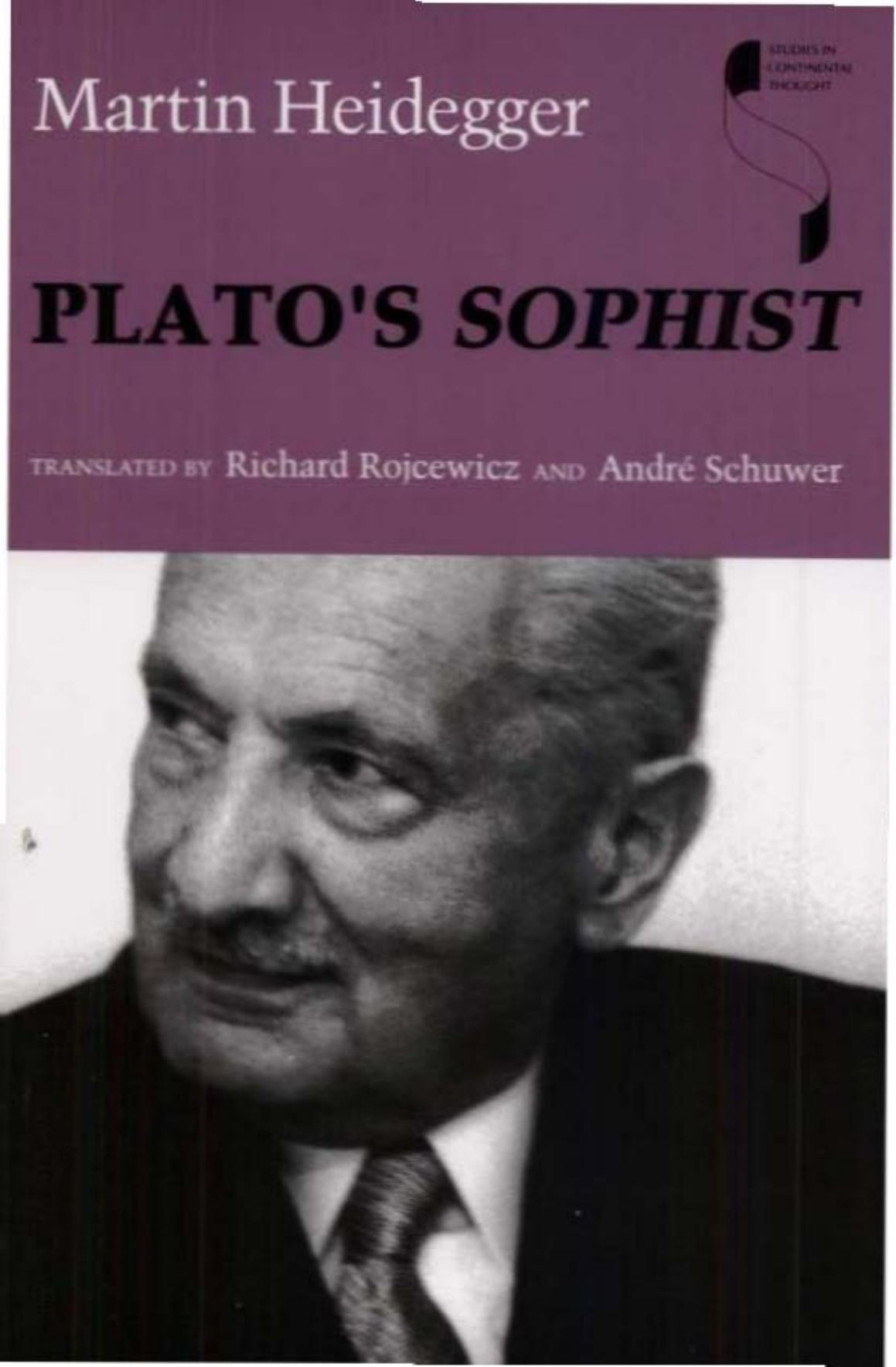 Plato's Sophist by Martin Heidegger