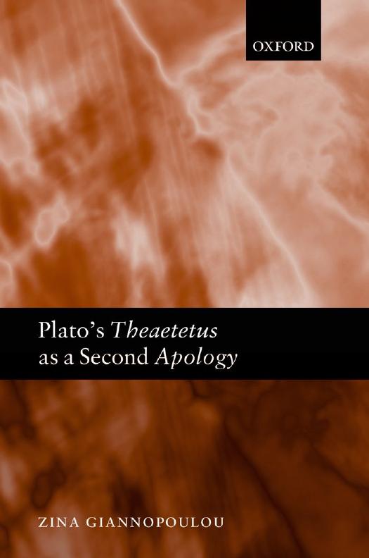 Plato's Theaetetus as a Second Apology by Zina Giannopoulou