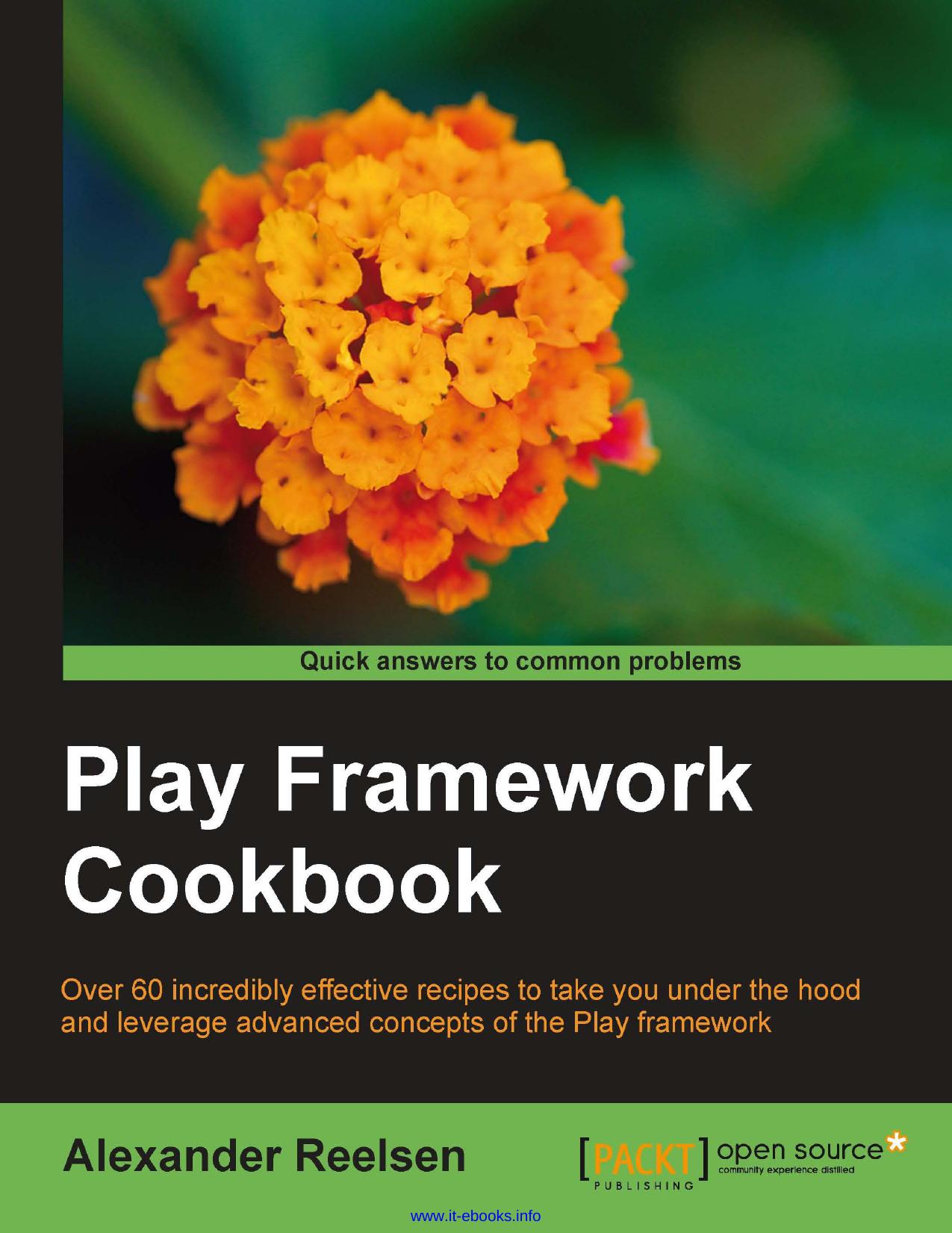 Play Framework Cookbook by Unknown