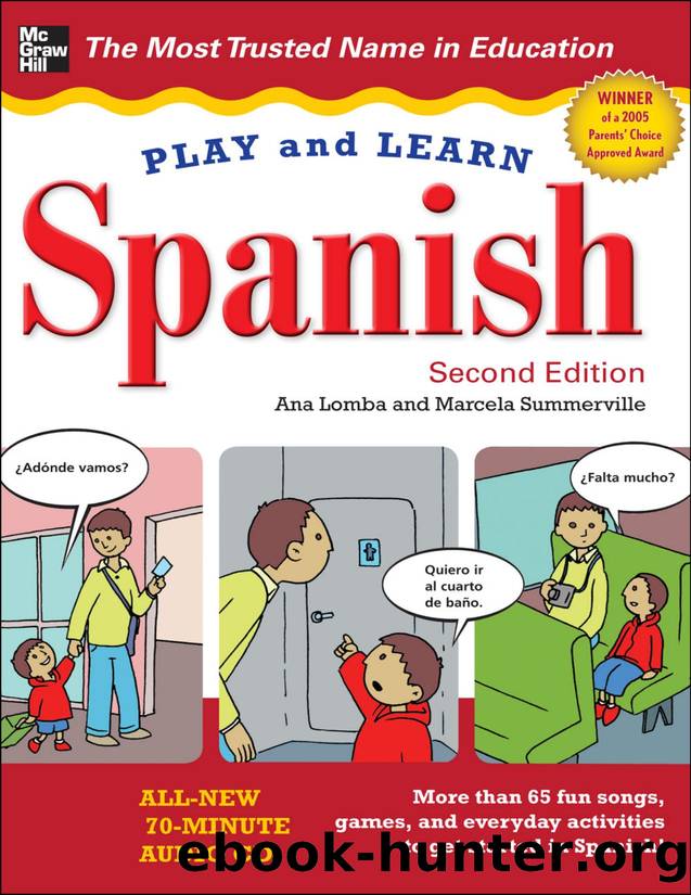 Play and Learn Spanish with Audio CD by Ana Lomba & Marcela Summerville