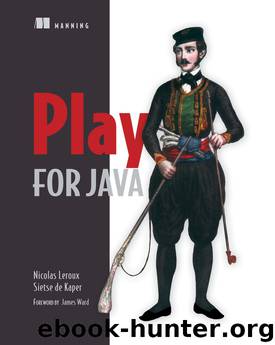 Play for Java by Nicolas Leroux Sietse de Kaper