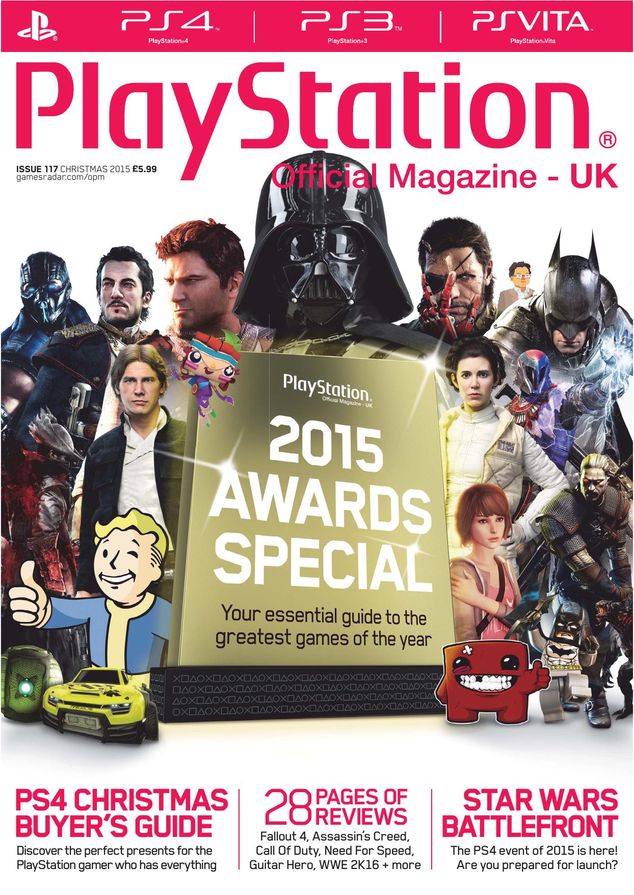 PlayStation Official Magazine UK - Christmas 2015 by Unknow
