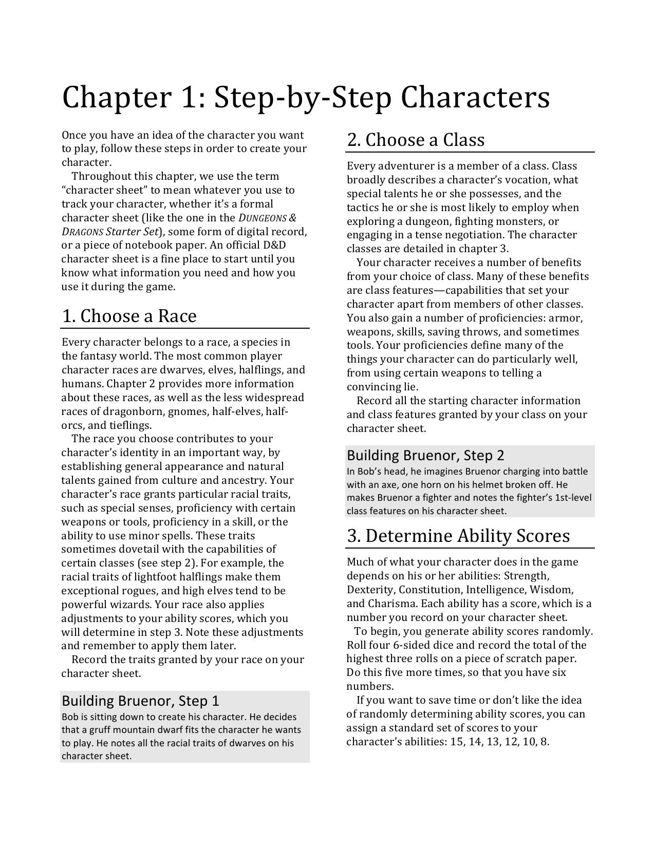 Player's Handbook - ALPHA DRAFT.pdf by Unknown