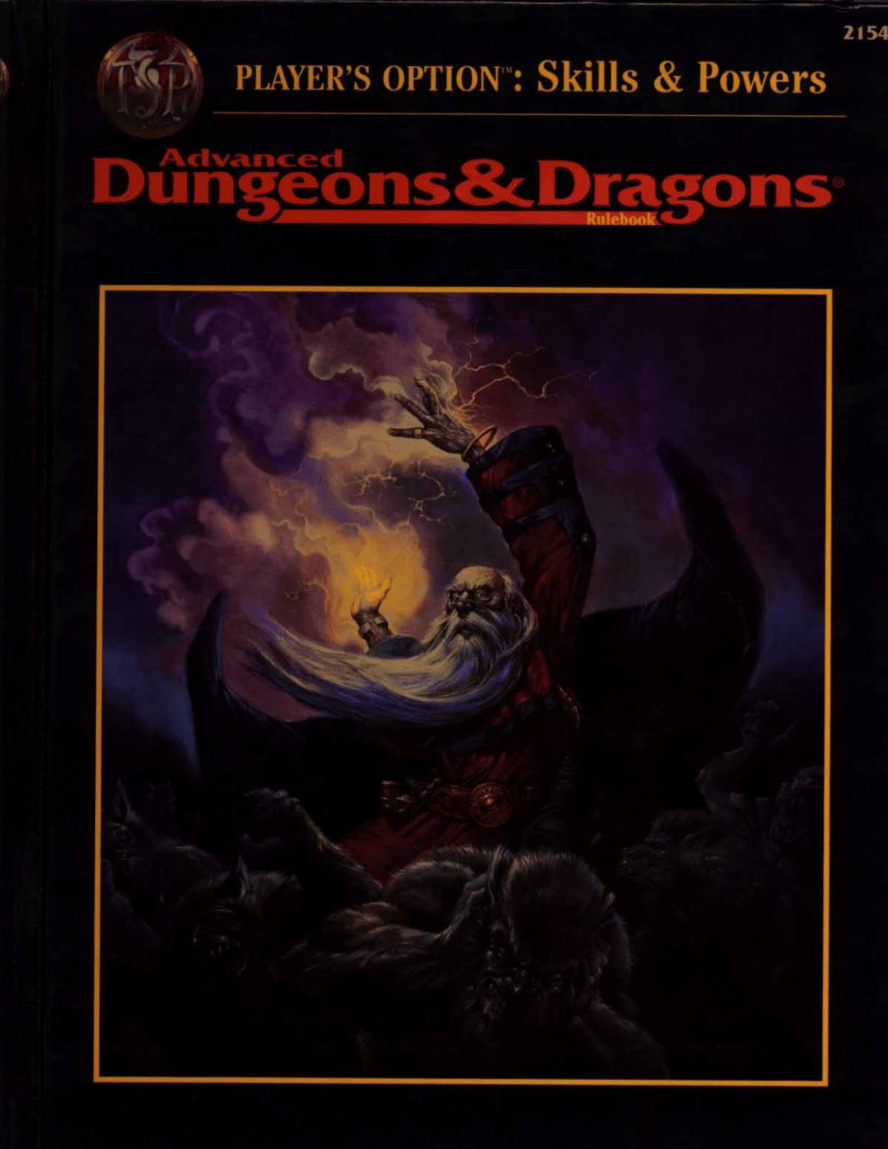 Player's Option - Skills & Powers by 2nd Edition