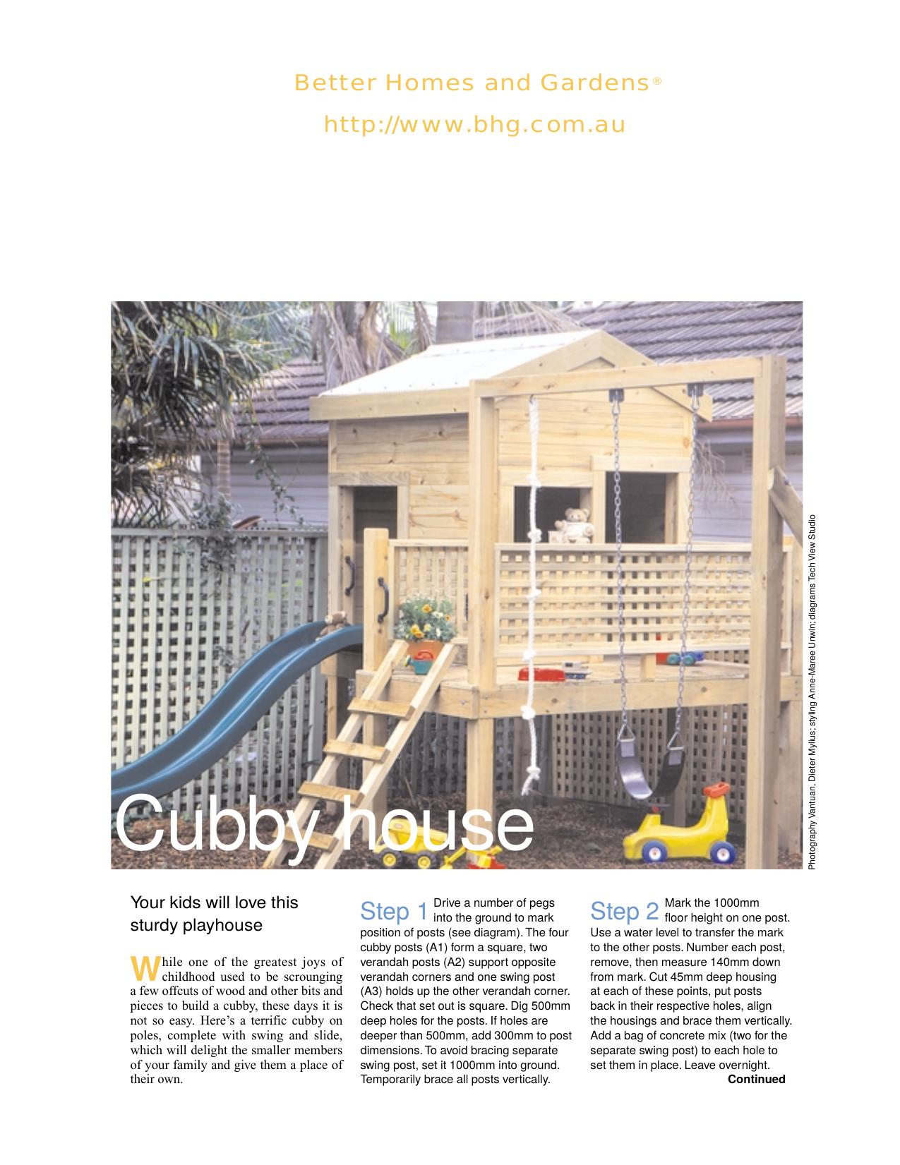 Playhouse by Cubbyhouse