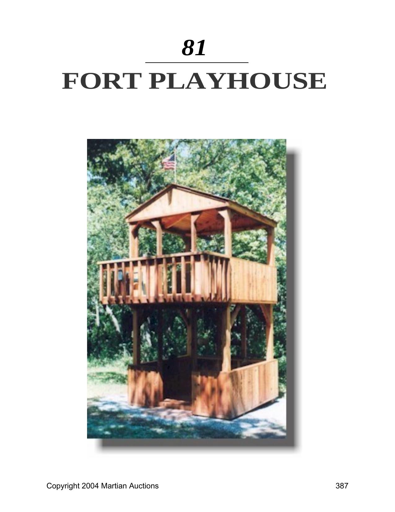 Playhouse by Fort Playhouse