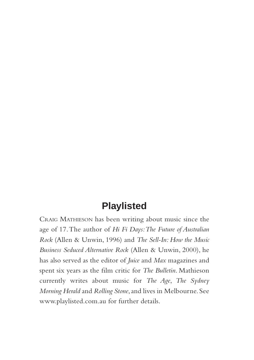 Playlisted: Everything You Need to Know About Australian Music Right Now by Unknow