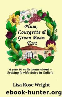 Plum, Courgette & Green Bean Tart by Lisa Rose Wright