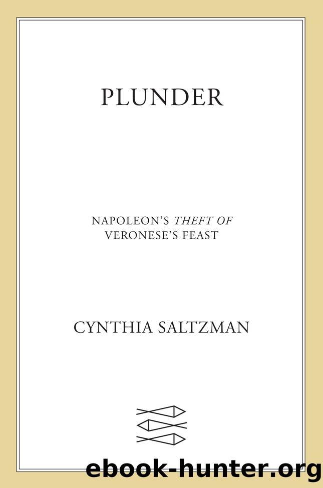Plunder by Cynthia Saltzman