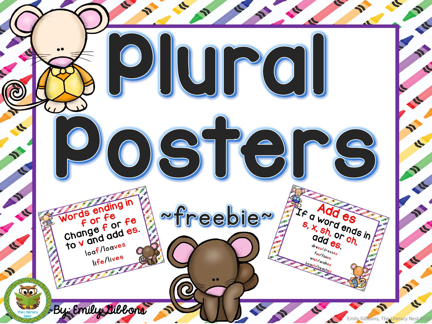 Plurals Posters by Gibbons Emily