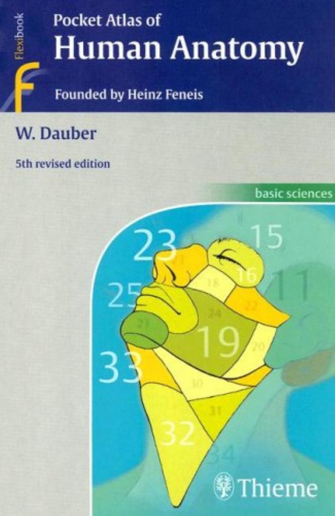 Pocket Atlas of Human Anatomy: Founded by Heinz Feneis by Wolfgang Dauber Gerhard Spitzer Stephanie Kramer