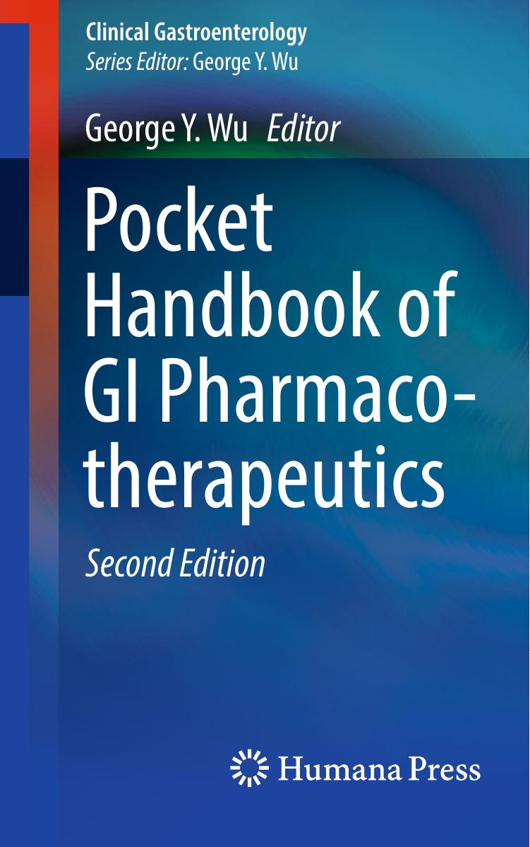 Pocket Handbook of GI Pharmacotherapeutics by George Y. Wu (eds.)