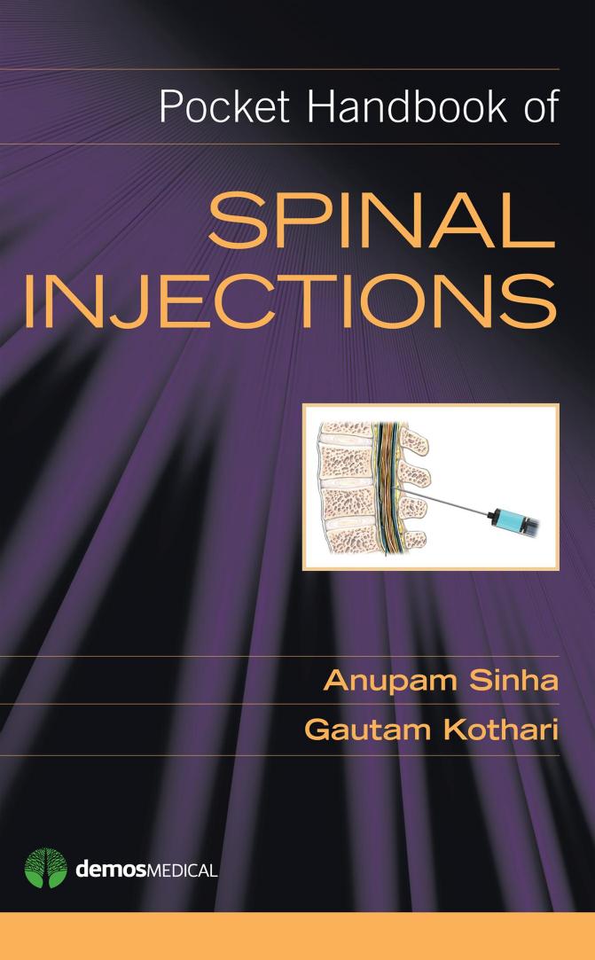 Pocket Handbook of Spinal Injections by Sinha Anupam Kothari Gautam