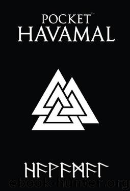 Pocket Havamal by Saemund Sigfusson & Carrie Overton