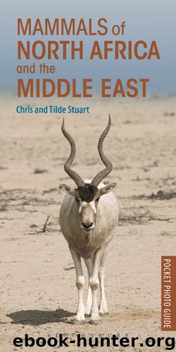 Pocket Photo Guide to the Mammals of North Africa and the Middle East by Chris Stuart