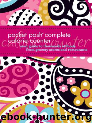 Pocket Posh Complete Calorie Counter by The Puzzle Society