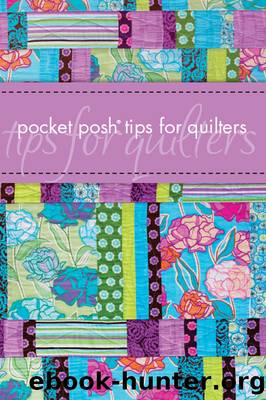 Pocket Posh Tips for Quilters by Jayne Davis