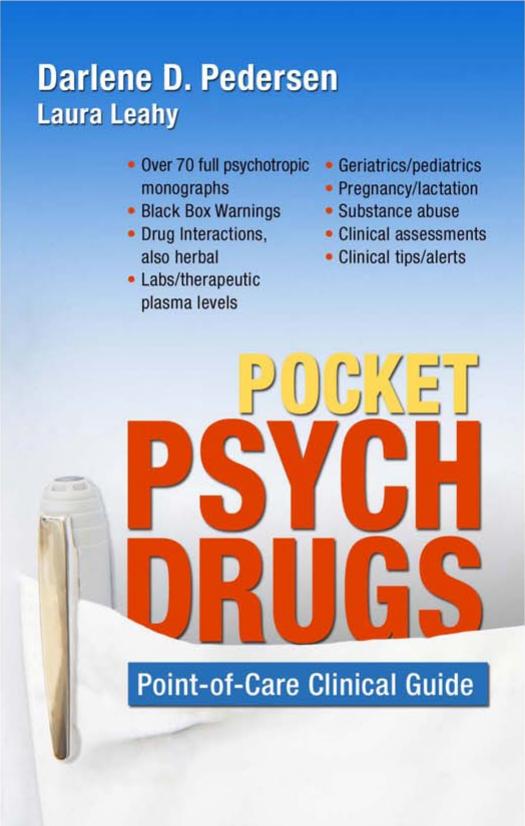 Pocket Psych Drugs: Point-of-care Clinical Guide by Pedersen