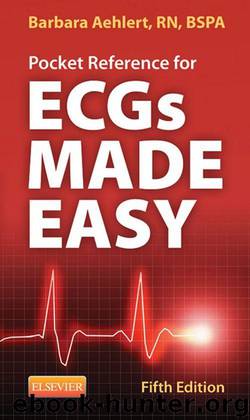 Pocket Reference for ECGs Made Easy by Aehlert Barbara J