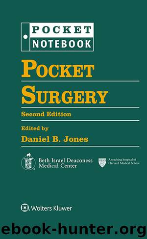 Pocket Surgery, 2e by Daniel B. Jones MD MS FACS