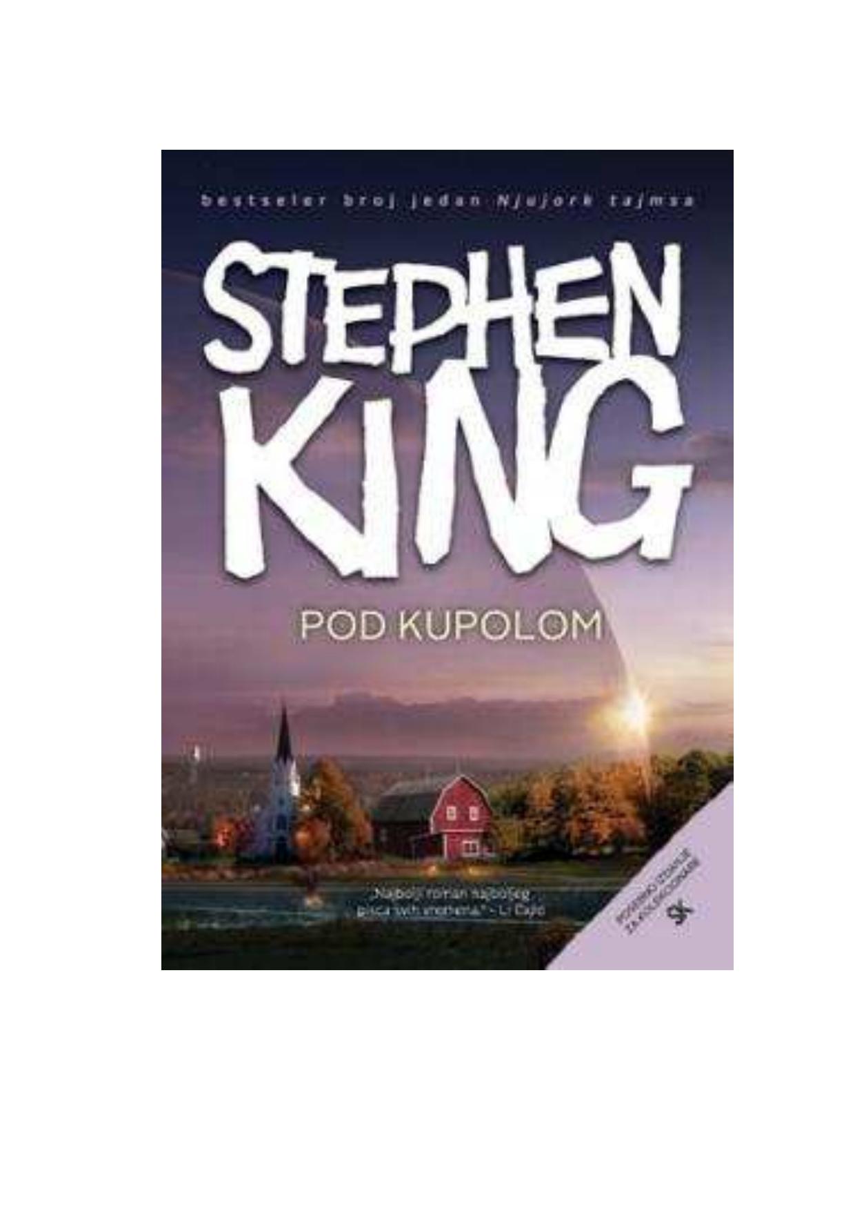 Pod kupolom - Stephen King by Nikola