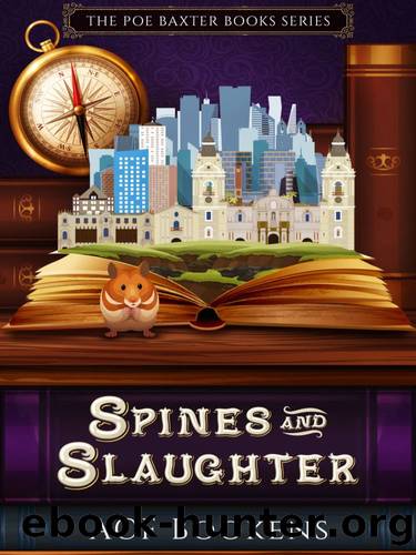 Poe Baxter Books 05-Spines and Slaughter by Bookens ACF