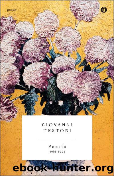 Poesie by Giovanni Testori