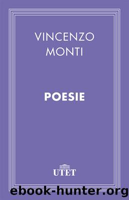 Poesie by Vincenzo Monti