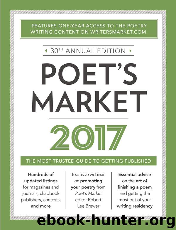 Poet's Market 2017 by Robert Lee Brewer