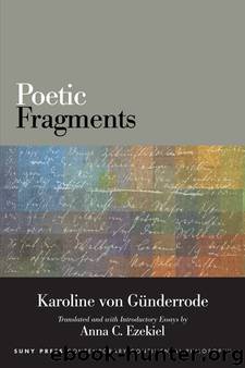 Poetic Fragments by Karoline von Günderrode