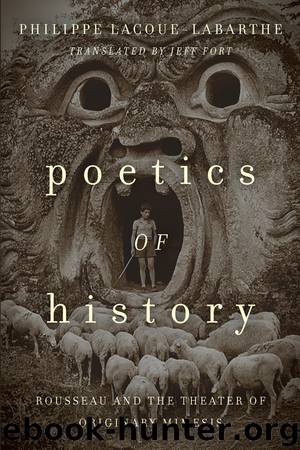Poetics of History by Lacoue-Labarthe Philippe;Fort Jeff;