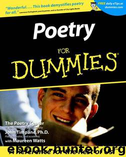 Poetry For Dummies by The Poetry Center & John Timpane