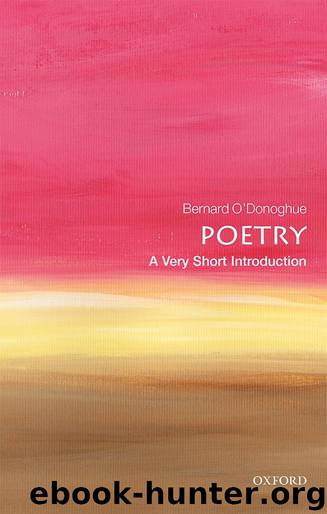 Poetry by Bernard O'Donoghue
