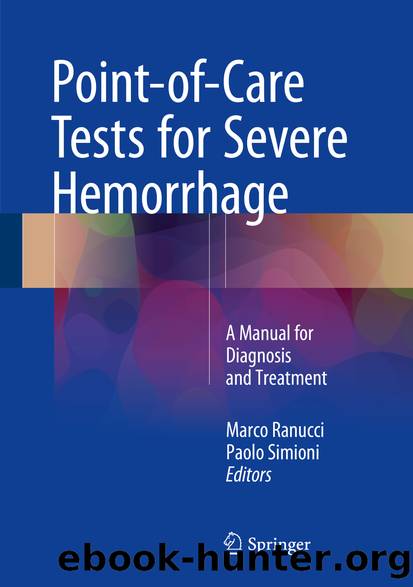 Point-of-Care Tests for Severe Hemorrhage by Marco Ranucci & Paolo Simioni