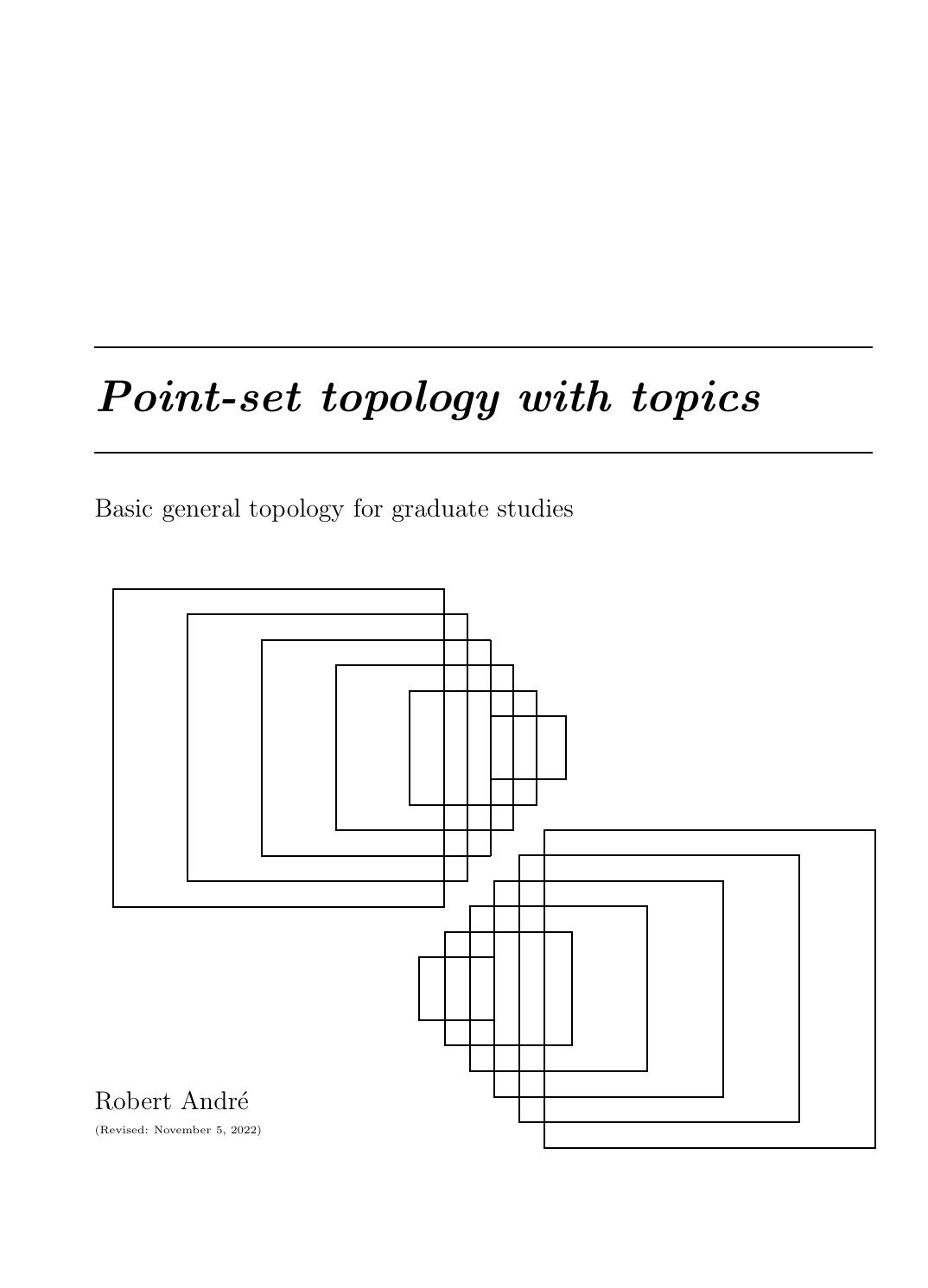 Point-set topology with topics by Andre R
