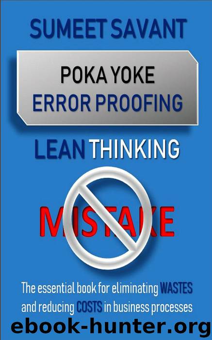 Poka Yoke Error Proofing by Sumeet Savant