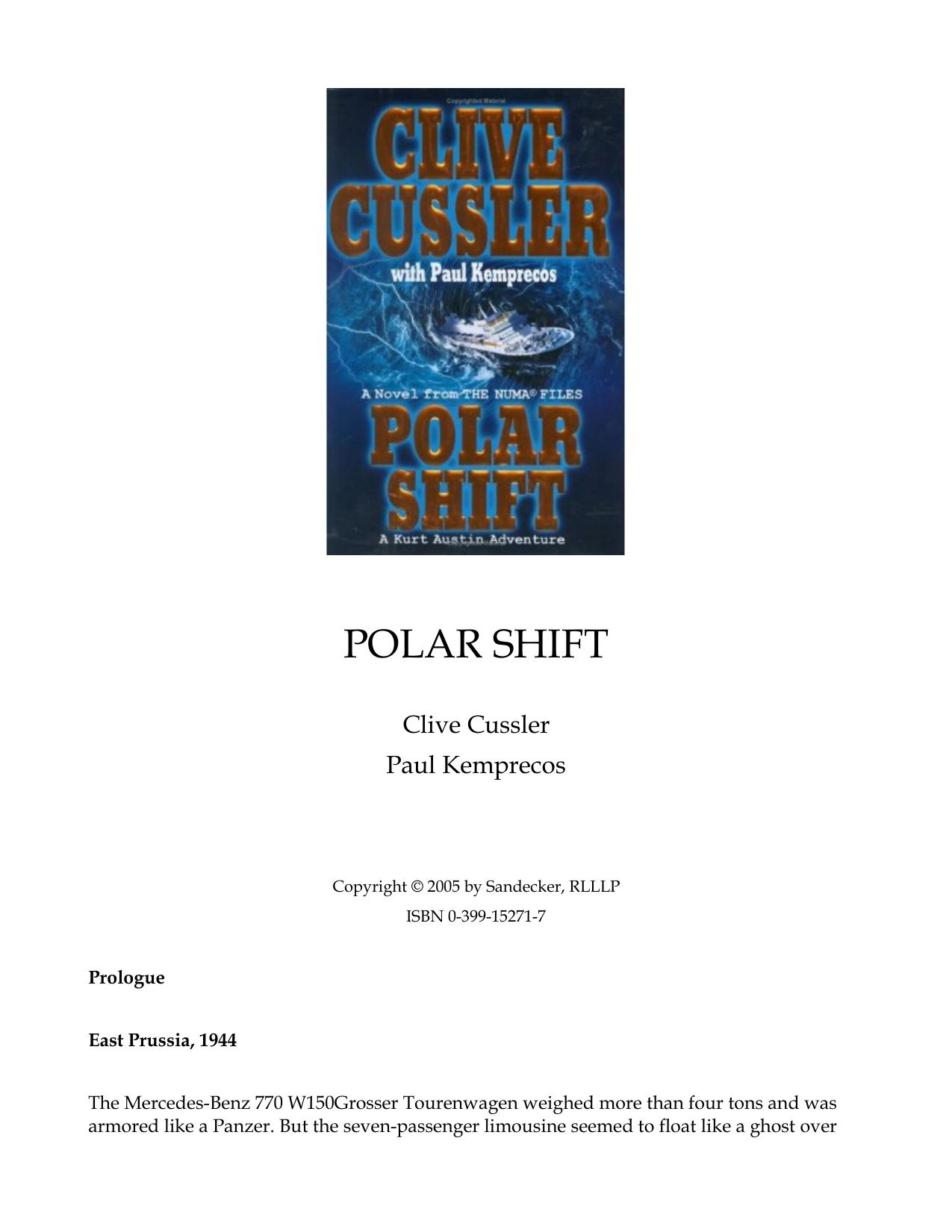 Polar Shift (NUMA Files) by Clive Cussler Paul Kemprecos