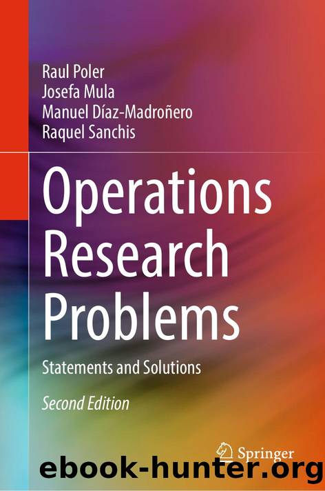 Poler R. Operations Research Problems. Statements and Solutions 2ed 2025 by Unknown