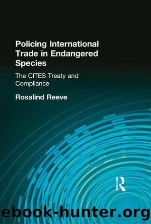 Policing International Trade in Endangered Species: The Cites Treaty and Compliance by Rosalind Reeve
