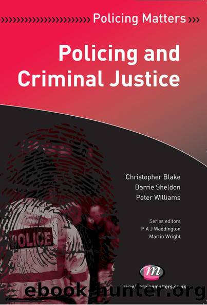 Policing and Criminal Justice by unknow