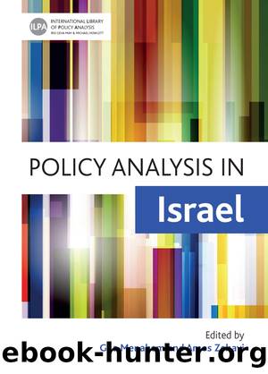 Policy Analysis in Israel by Gila Menahem & Amos Zehavi